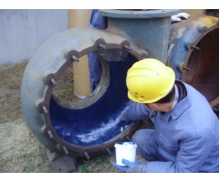 slurry pump abrasion wear resistant epoxy ceramic coating