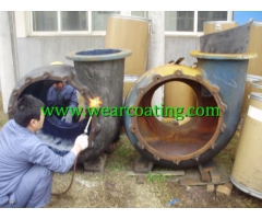 wear abrasion resistant slurry pump pipeline epoxy coating