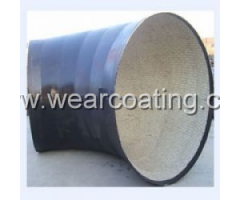 wear resistant ceramic tile lining embedding rubber plate